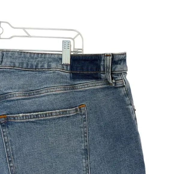 NWT Abercrombie & Fitch The Mom High Rise Curve Love Jeans Size 35 / 20R - Picture 11 of 12